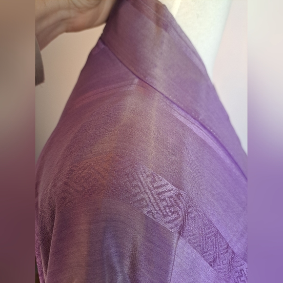 Vintage Japanese Kimono possible Mikado, Madame Butterfly, Geisha, Asian Costume - Picture 8 of 8